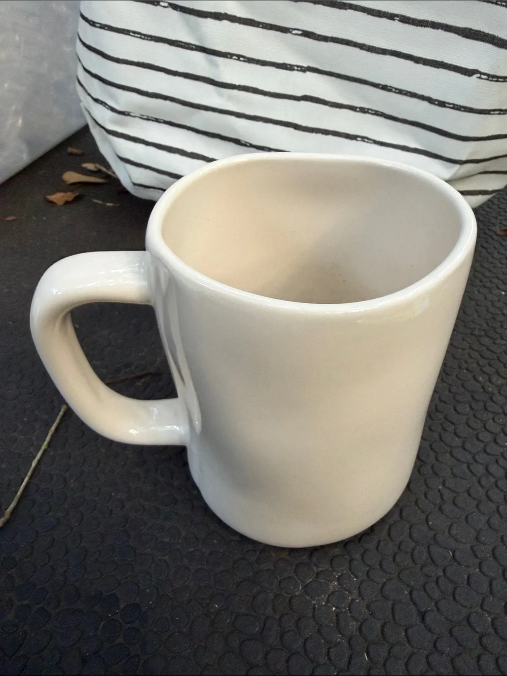 Rae Dunn White 'MERRY' Ceramic Coffee Mug